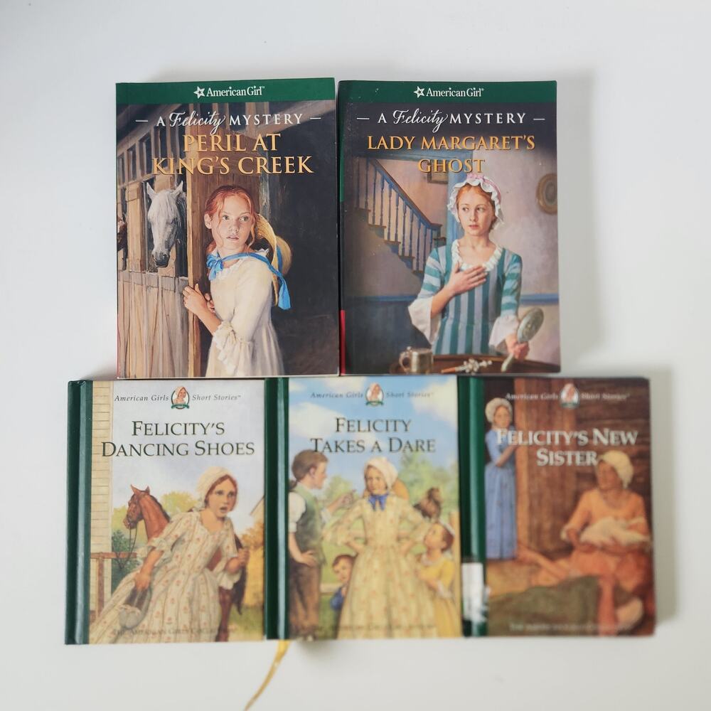 Felicity An American Girl Collection Mini Novella Mystery Lot x5 Extra